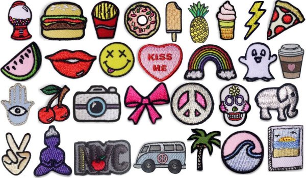 Стикеры нашивки