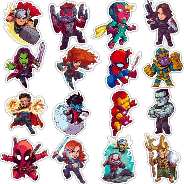 Стикеры Marvel