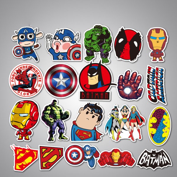 Знаки героев Марвел