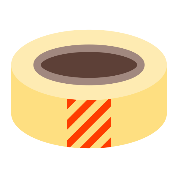 Бумажный скотч кусок