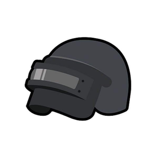 PUBG на белом фоне шлем