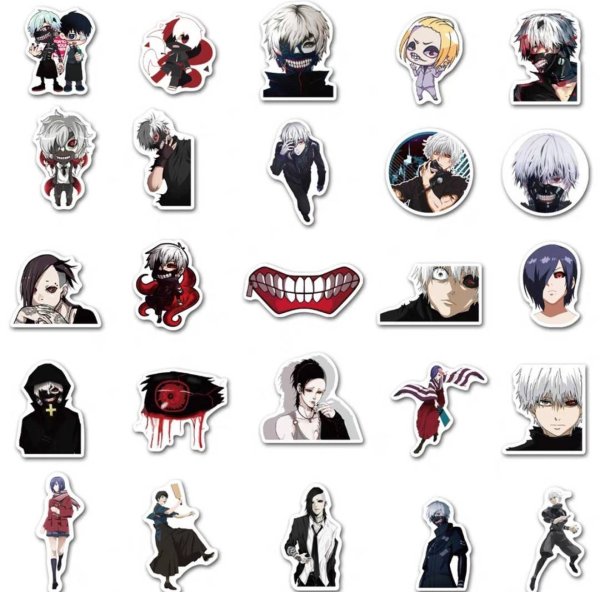 Стикеры аниме Токийский гуль