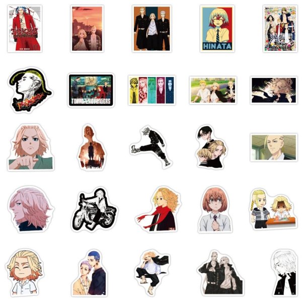 Наклейки по Токийским Мстителям