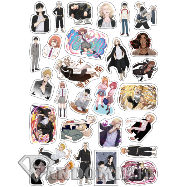 Токийские Мстители Манга наклейки