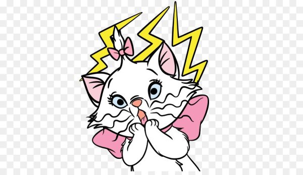 Кошка Лана наклейки