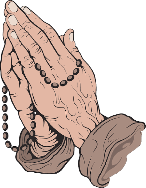 Силуэт молящегося