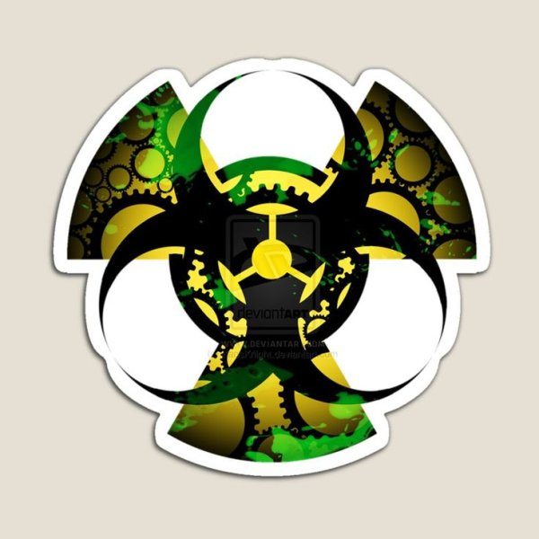 Сталкер значок радиационной опасности