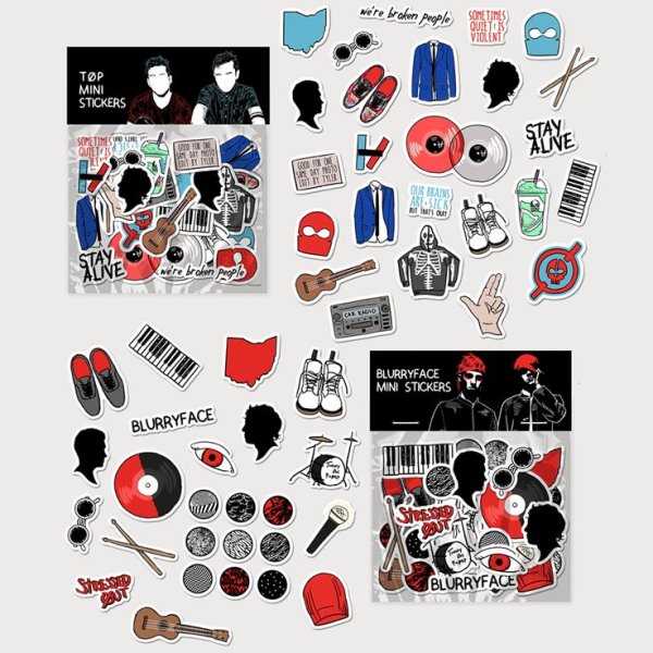 Twenty one Pilots Стикеры