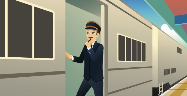 Проводник поезда для детей