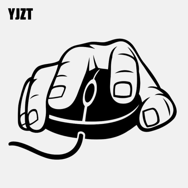 Стикер компьютерная мышь