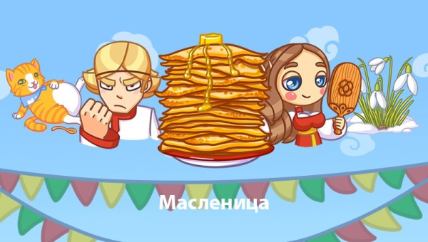 Блины мультяшные