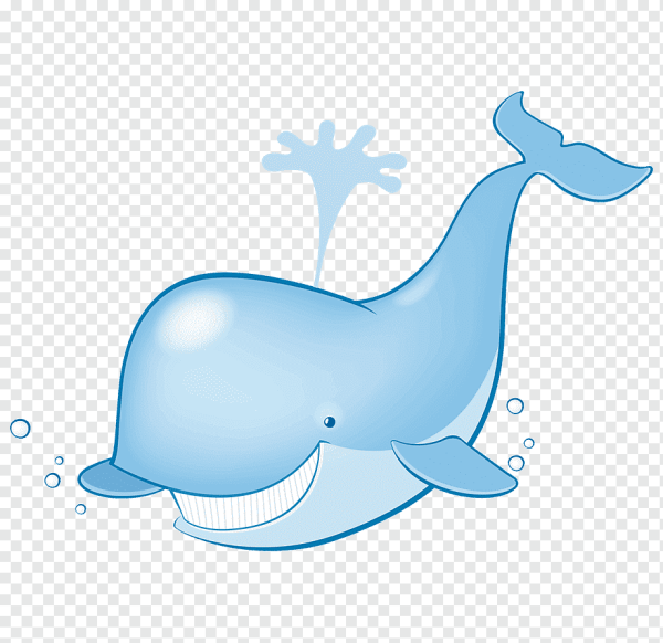 Кит мультяшный