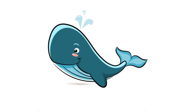 Кит улыбается