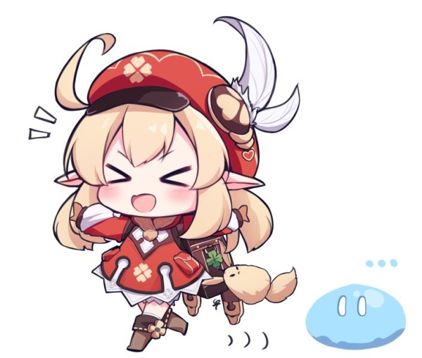 Genshin Impact наклейки