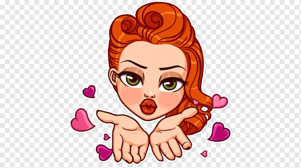 Стикеры для девочек