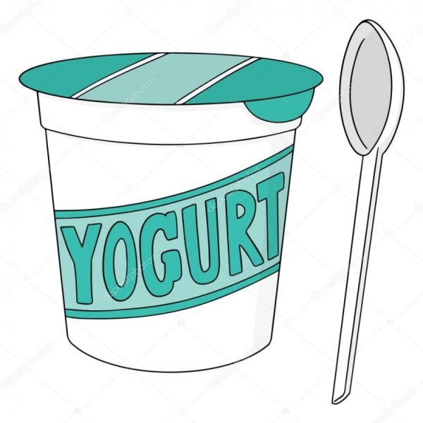 Йогурт cartoon