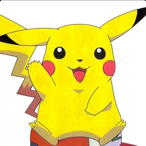 Пикачу печать