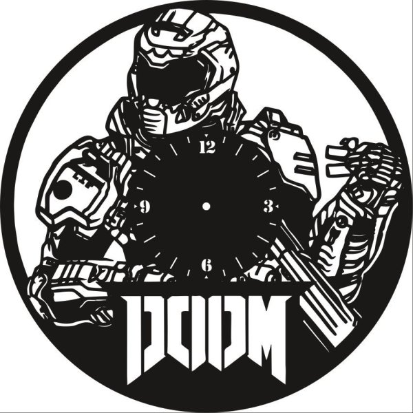 Doom логотип вектор