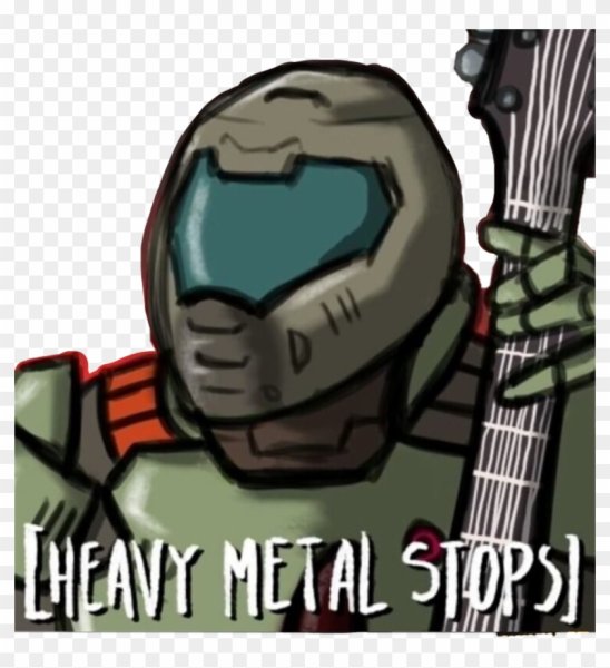 Наклейка Doomguy