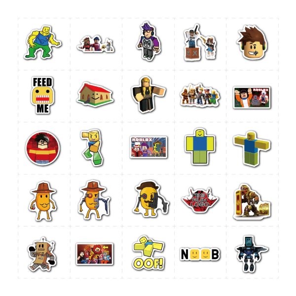 Алфавит йо Стикеры РОБЛОКС