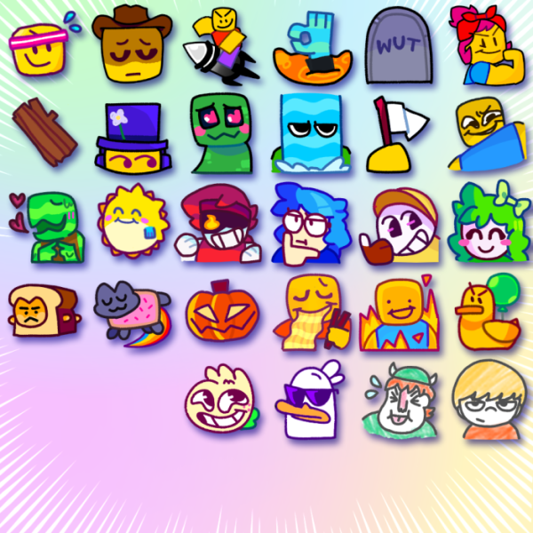 Стикеры для РОБЛОКСА