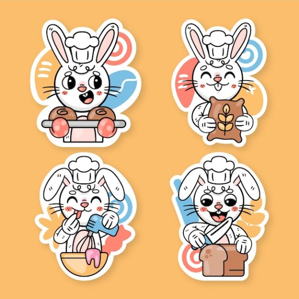 Крутые черные наклейки