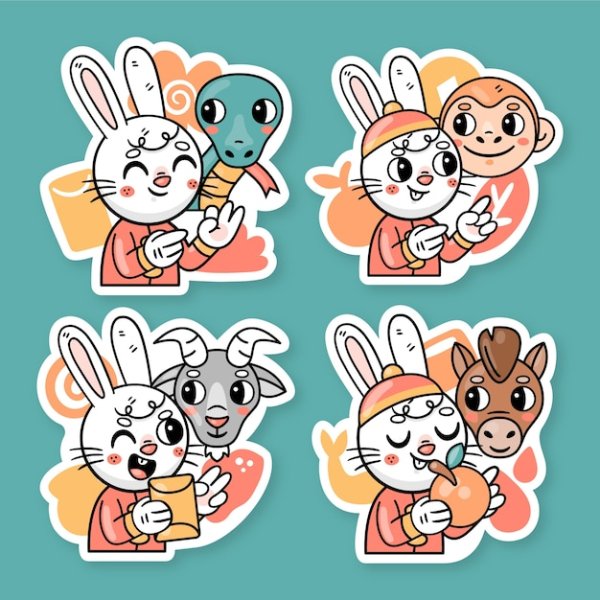 Наклейки для распечатки