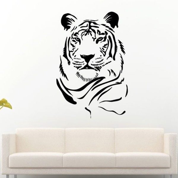 Тигр с оскалом трайбл