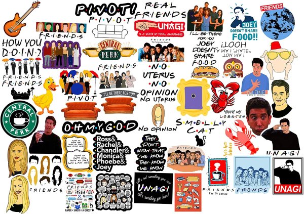 Наклейка - друзья