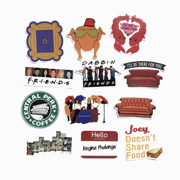 Сериал друзья Стикеры