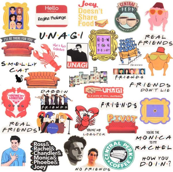 Сериал друзья Стикеры