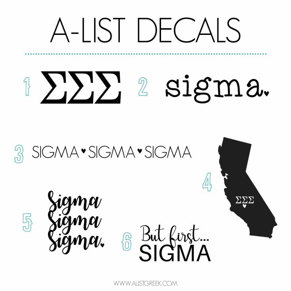 Sigma Greek Letter