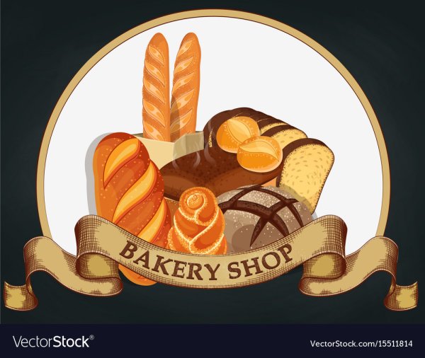 Логотип булочной пекарни