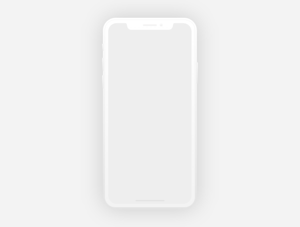 Mockup iphone 12 White