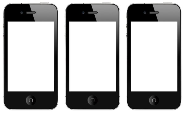 Макет смартфона