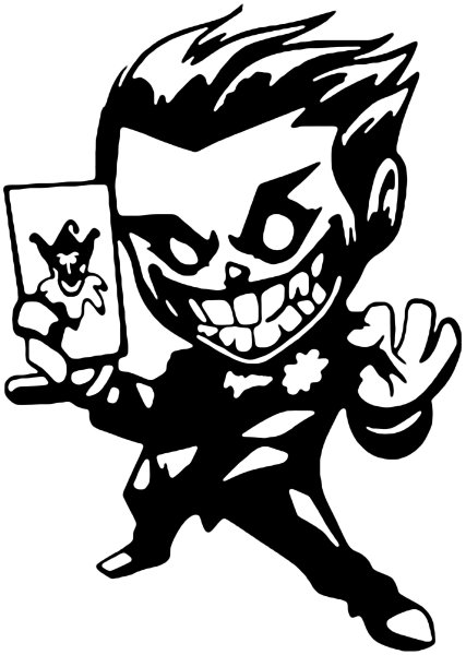 Джокер векторное изображение