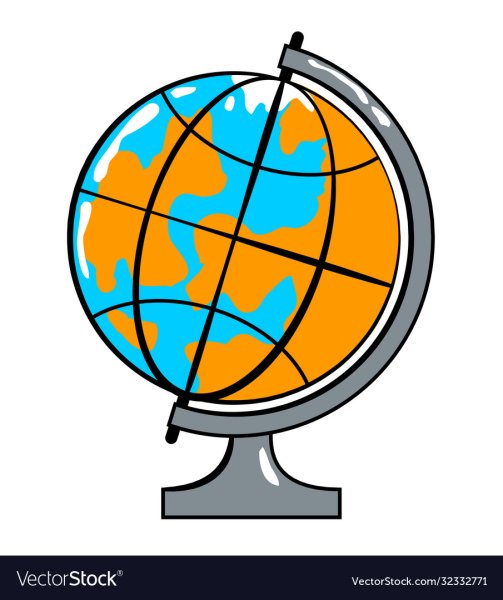 Глобус карта