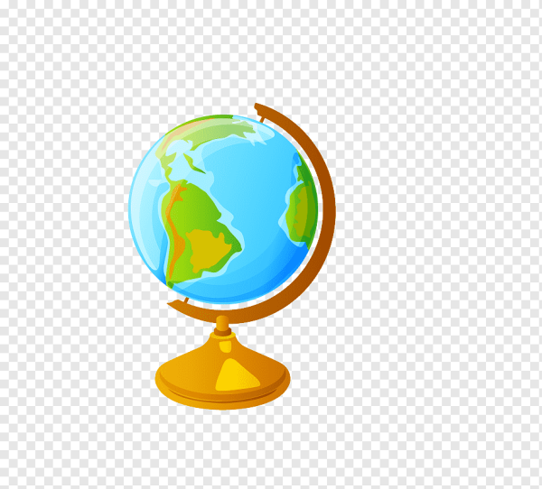 Глобус мультяшный