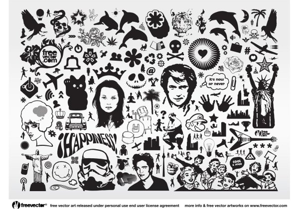 Наклейки Графика