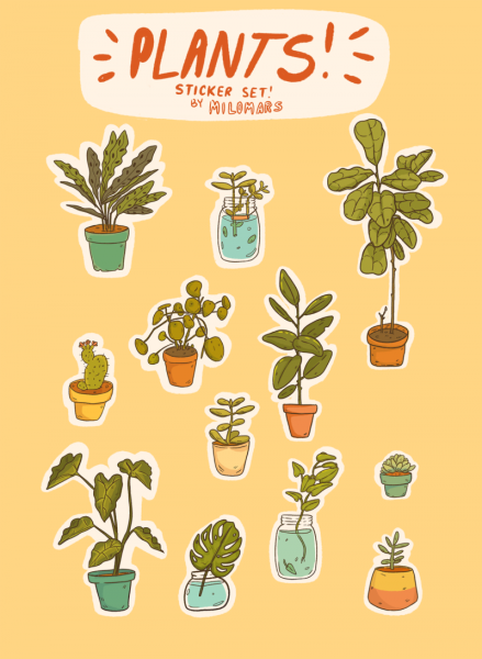 Наклейки инди КИД эстетичные