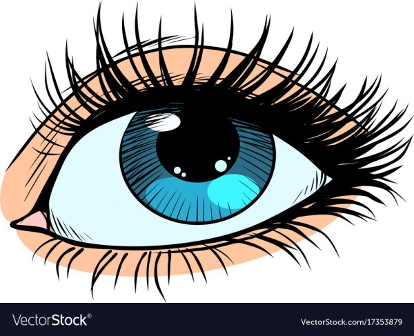 Красивые глаза вектор