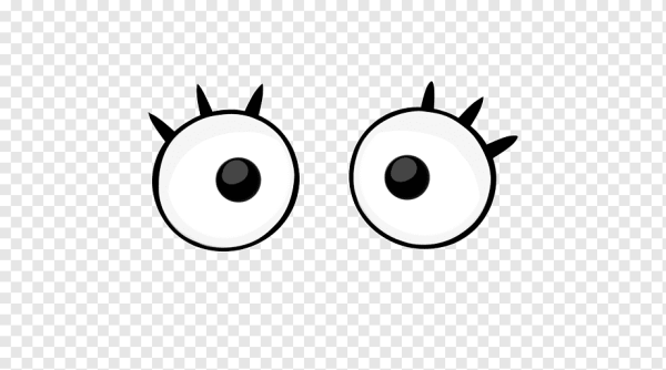 Глаза наклейки