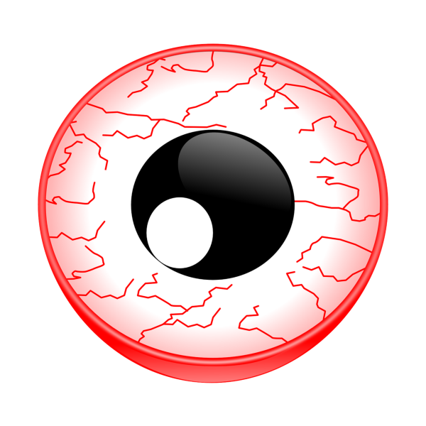 Красный глаз символ