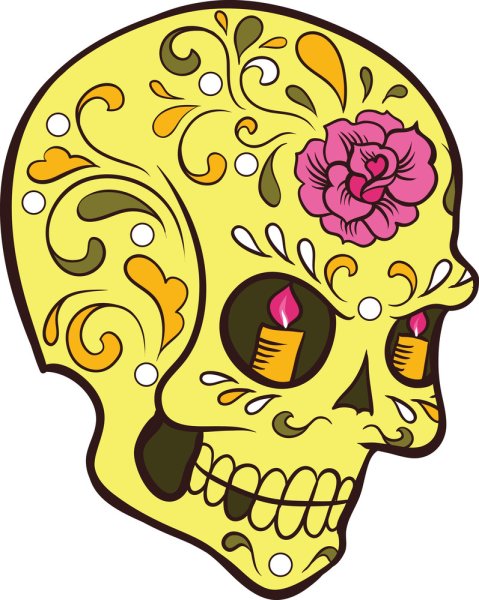 Стикер Черепок