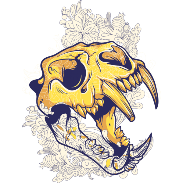 Черепа животных арт