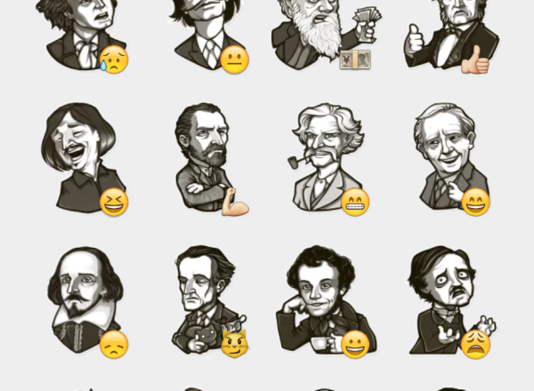 Литературные Стикеры