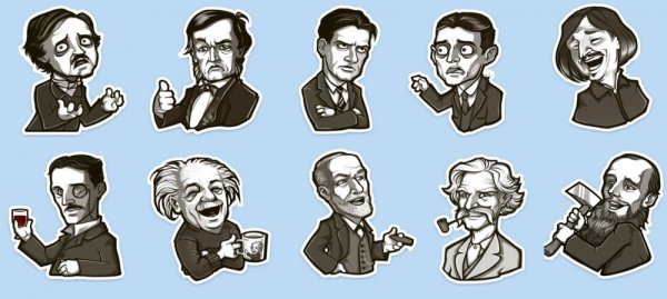 Стикеры люди