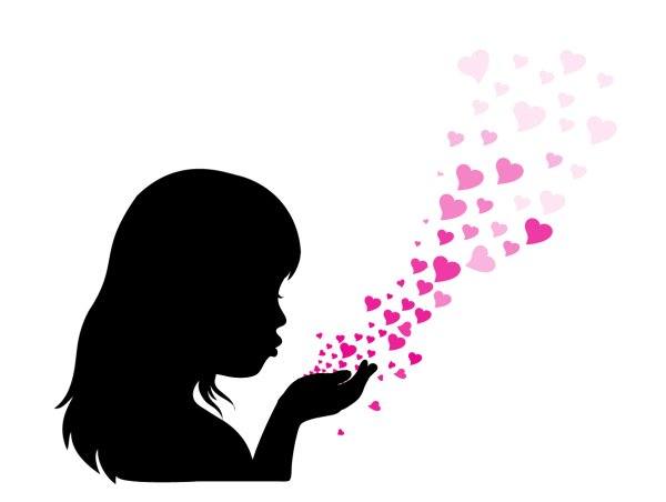 Силуэт девушки