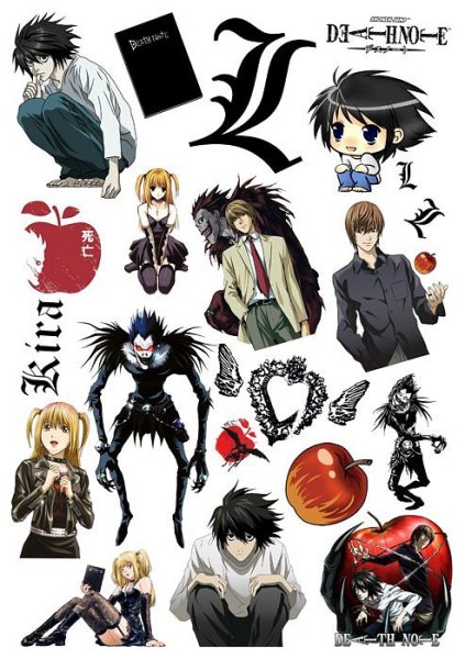 Значки тетрадь смерти