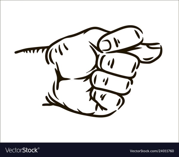 Кукиш вектор